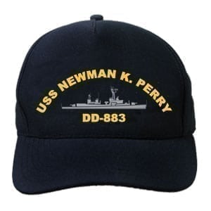 DD 883 USS Newman K Perry Embroidered Hat