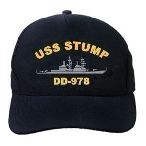 DD 978 USS Stump Embroidered Hat