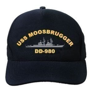DD 980 USS Moosbrugger Embroidered Hat