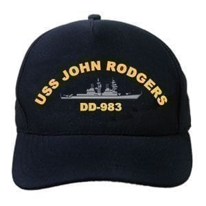 DD 983 USS John Rodgers Embroidered Hat