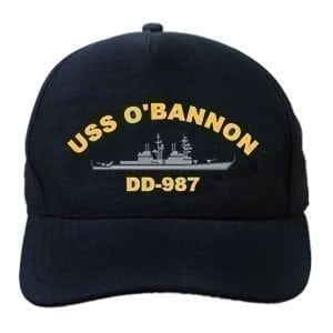 DD 987 USS O'Bannon Embroidered Hat