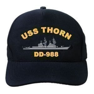 DD 988 USS Thorn Embroidered Hat