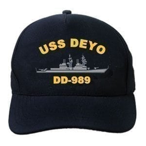 DD 989 USS Deyo Embroidered Hat