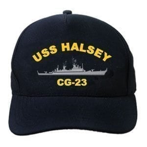 CG 23 USS Halsey Embroidered Hat