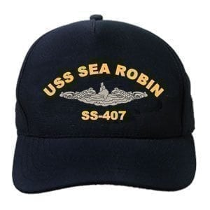 SS 407 USS Sea Robin Embroidered Hat