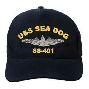 SS 401 USS Sea Dog Embroidered Hat