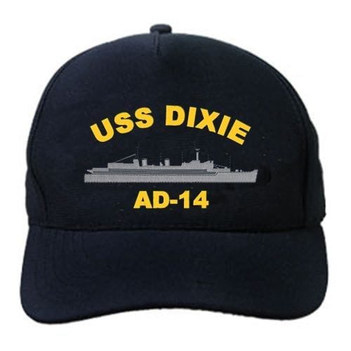 AD 14 USS Dixie Embroidered Hat