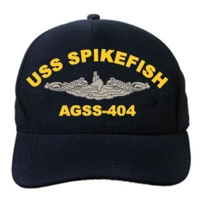 AGSS 404 USS Spikefish Embroidered Hat