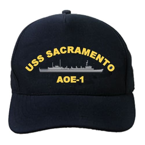 AOE 1 USS Sacramento Embroidered Hat