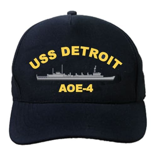 AOE 4 USS Detroit Embroidered Hat
