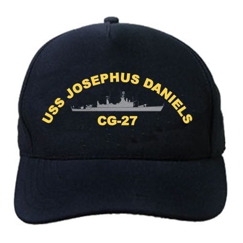 CG 27 USS Josephus Daniels Embroidered Hat