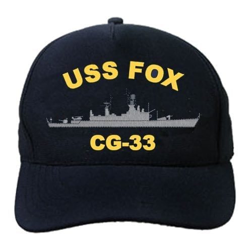 CG 33 USS Fox Embroidered Hat