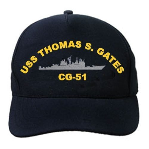 CG 51 USS Thomas S Gates Embroidered Hat