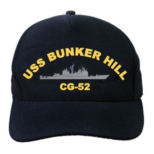 CG 52 USS Bunker Hill Embroidered Hat