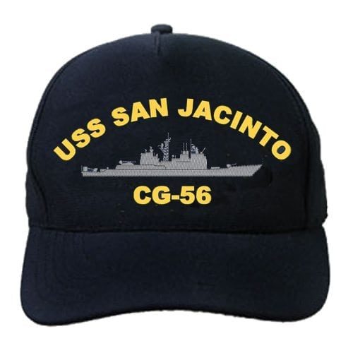 CG 56 USS San Jacinto Embroidered Hat