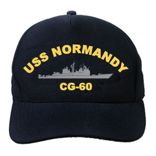 CG 60 USS Normandy Embroidered Hat