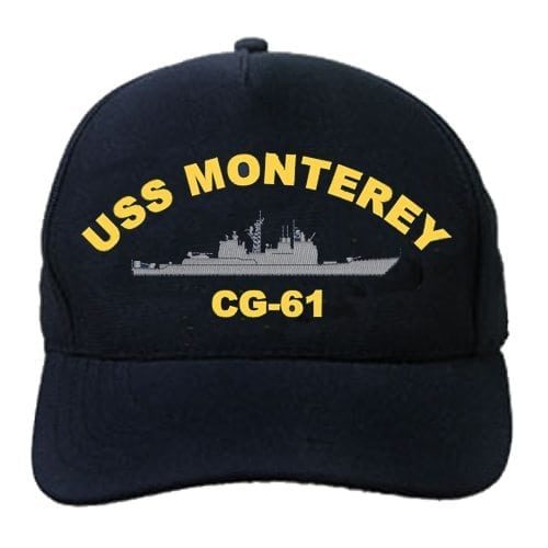 CG 61 USS Monterey Embroidered Hat
