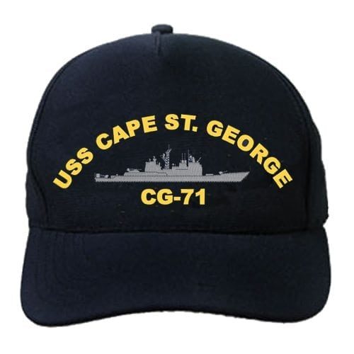 CG 71 USS Cape St George Embroidered Hat