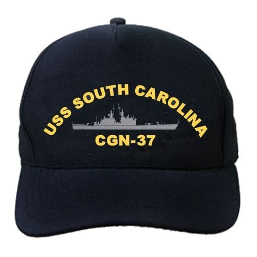 CGN 37 USS South Carolina Embroidered Hat