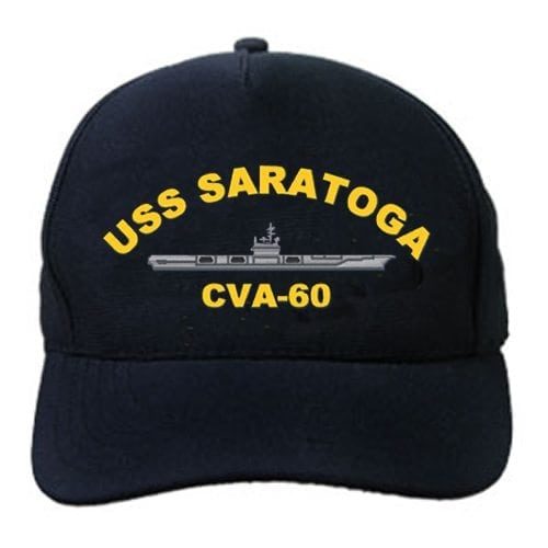 CVA 60 USS Saratoga Embroidered Hat
