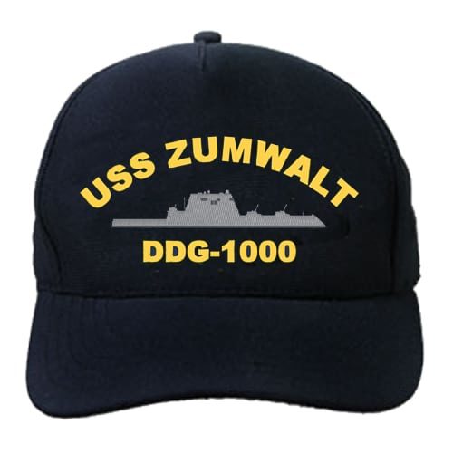 DDG 1000 USS Zumwalt Embroidered Hat