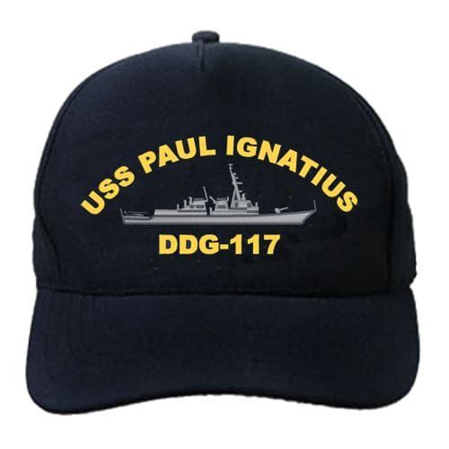 DDG 117 USS Paul Ignatius Embroidered Hat