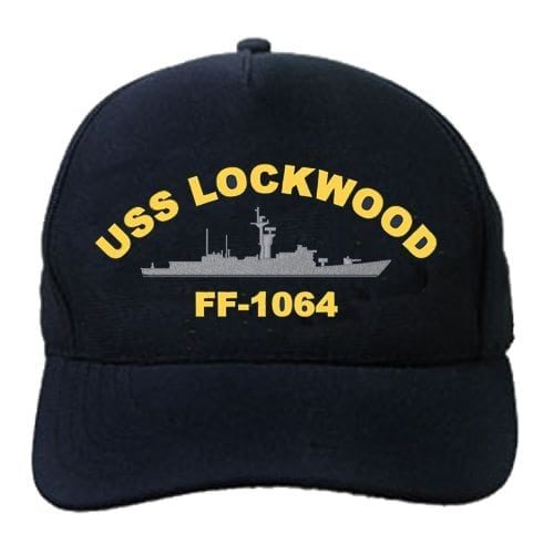 FF 1064 USS Lockwood Embroidered Hat