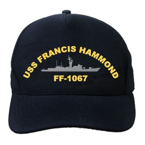 FF 1067 USS Francis Hammond Embroidered Hat