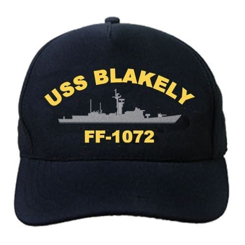 FF 1072 USS Blakely Embroidered Hat