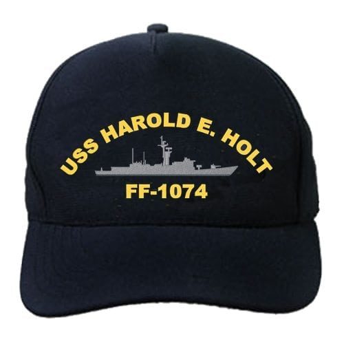 FF 1074 USS Harold E Holt Embroidered Hat