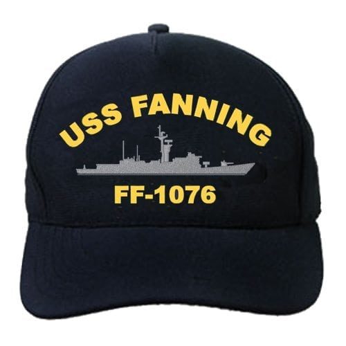 FF 1076 USS Fanning Embroidered Hat