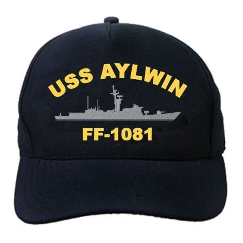 FF 1081 USS Aylwin Embroidered Hat