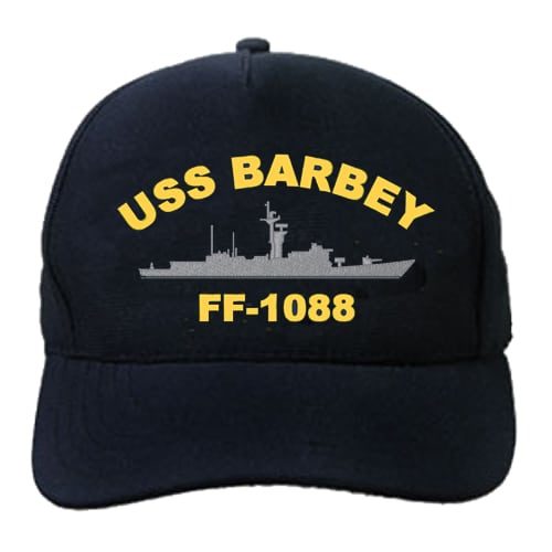 FF 1088 USS Barbey Embroidered Hat