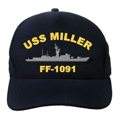 FF 1091 USS Miller Embroidered Hat