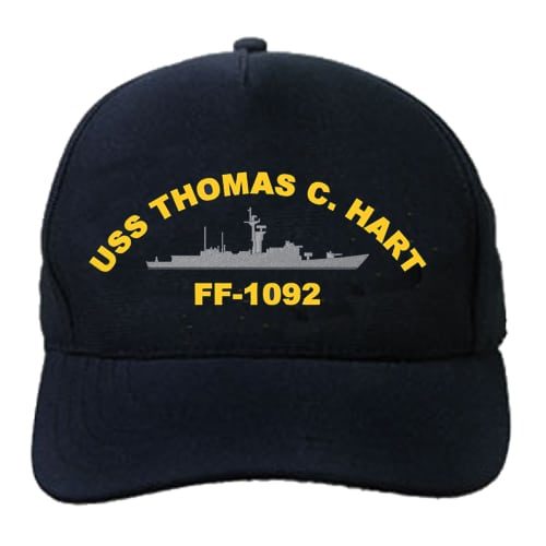 FF 1092 USS Thomas C Hart Embroidered Hat