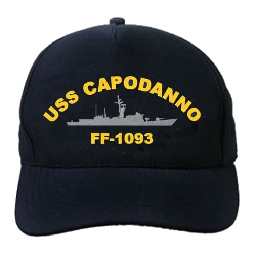 FF 1093 USS Capodanno Embroidered Hat