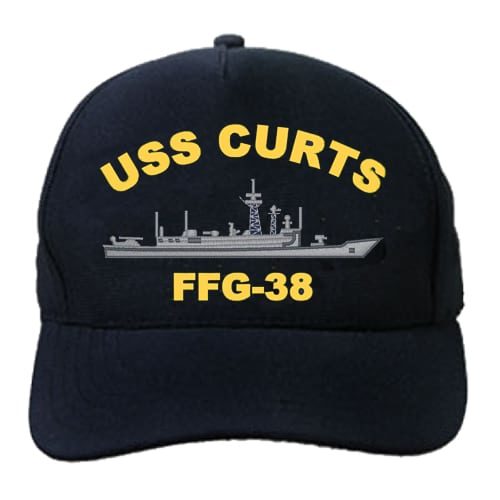 FFG 38 USS Curts Embroidered Hat