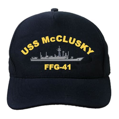 FFG 41 USS McClusky Embroidered Hat