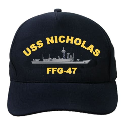 FFG 47 USS Nicholas Embroidered Hat