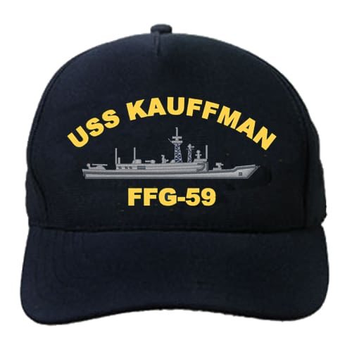 FFG 59 USS Kauffman Embroidered Hat