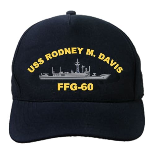 FFG 60 USS Rodney M Davis Embroidered Hat