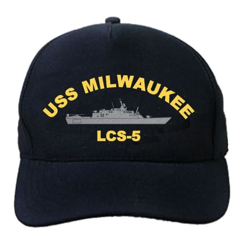 LCS 5 USS Milwaukee Embroidered Hat