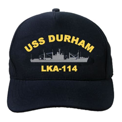 LKA 114 USS Durham Embroidered Hat