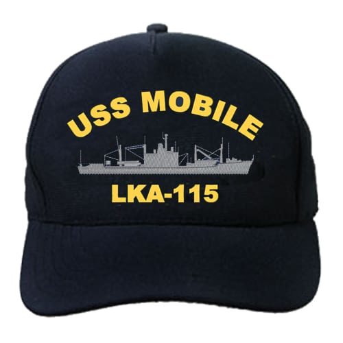LKA 115 USS Mobile Embroidered Hat