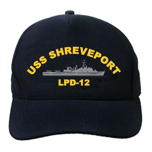 LPD 12 USS Shreveport Embroidered Hat
