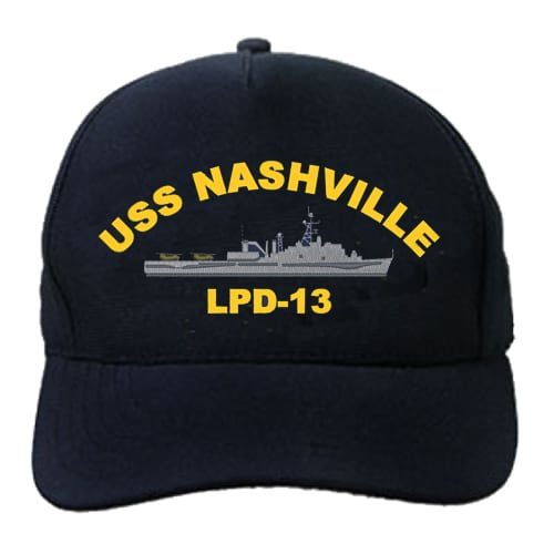 LPD 13 USS Nashville Embroidered Hat