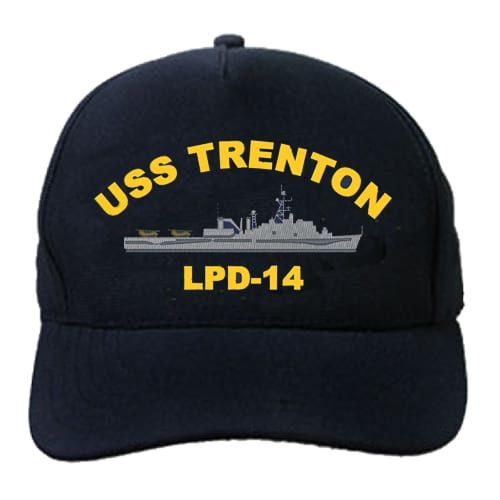 LPD 14 USS Trenton Embroidered Hat