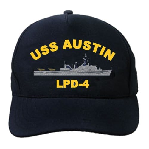 LPD 4 USS Austin Embroidered Hat