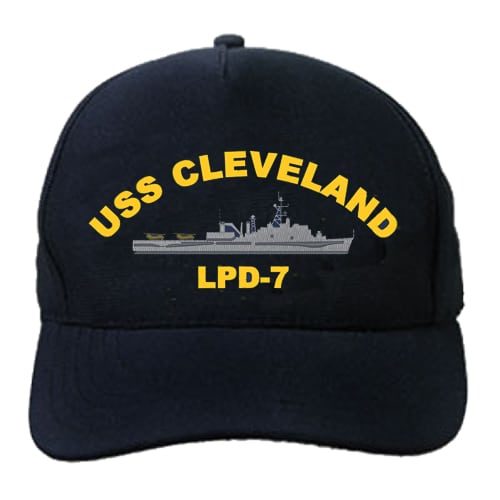 LPD 7 USS Cleveland Embroidered Hat