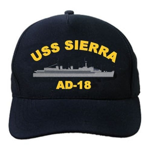 AD 18 USS Sierra Embroidered Hat